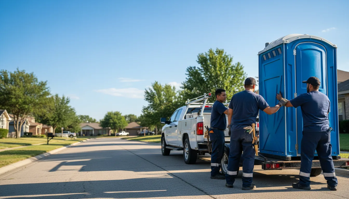 Portable Toilet Rental in Orla, TX near me